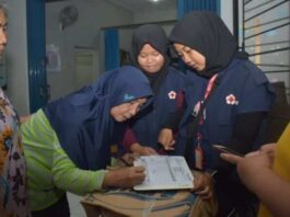 PMI Kota Tangerang Kirim Logistik Ke Pengungsian di Periuk