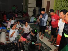 Kali Ledug Semakin Meluap, Sejumlah Warga Terus Dievakuasi di Periuk Kali Ledug Semakin Meluap, Sejumlah Warga Terus Dievakuasi di Periuk