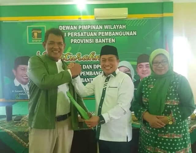Mantan Politisi Golkar Jabat Plt PPP Banten