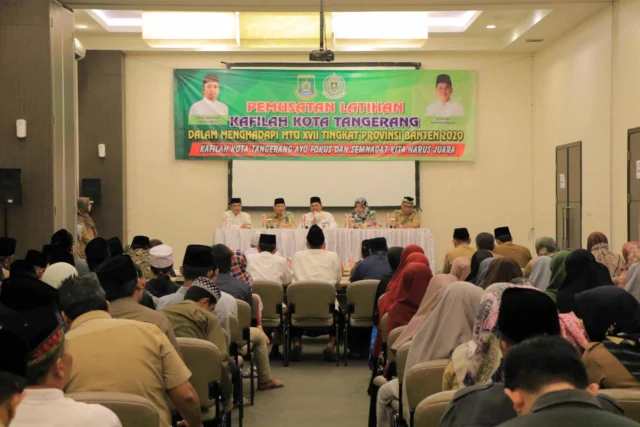 MTQ XVII Provinsi Banten, Pemkot Tangerang Lakukan Pemusatan Latihan
