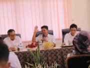 Rakor, Sachrudin Bahas Dampak Pembangunan Jalan Tol di Benda