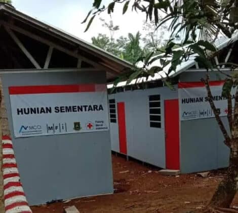 Tempat Pengungsi Memprihatinkan, PMI Lebak Galang Dana Bangun Huntara