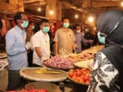 Sidak Pasar Rau Serang, Pastikan Sembako Aman