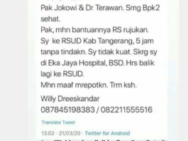 5 Jam Tanpa Tindakan di RSUD Kabupaten Tangerang, Mahasiswa UMB Meninggal Karena Covid-19