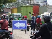 Jalan Daan Mogot Amblas, DISHUB Kota Tangerang Reaksi Cepat