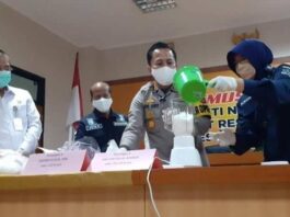 Polresta Tangerang Musnahkan 11, 172 Kilogram Sabu