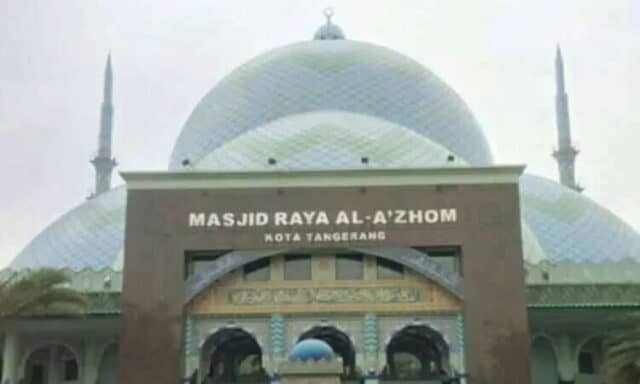 Catat! Ramadhan 2020 Terawih di Masjid Raya Al Azhom Ditiadakan