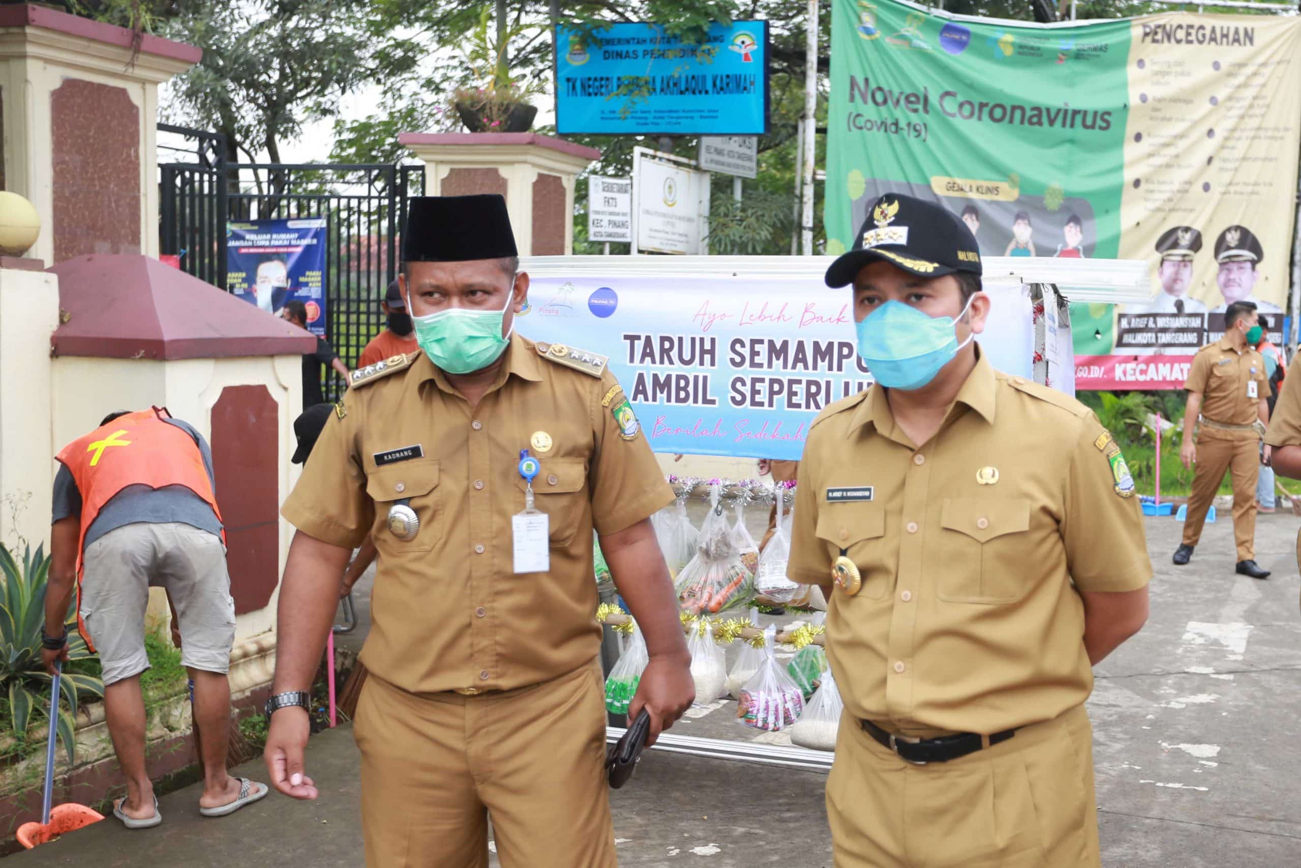 PSBB Kota Tangerang, Walikota: Edukasi Masyarakat Lewat Sanksi