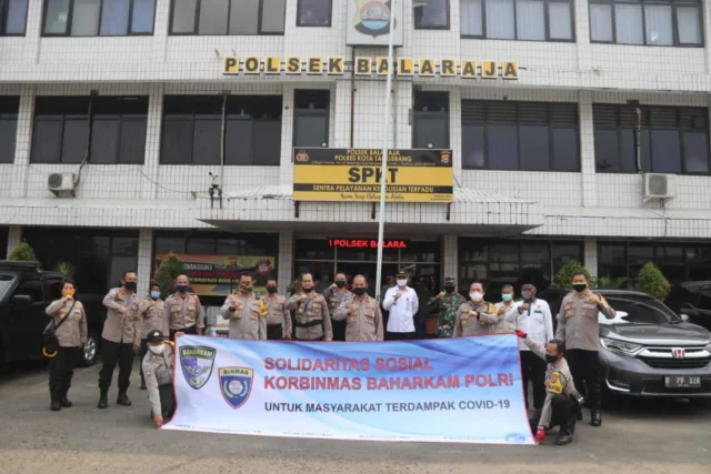 Pandemi Corona, Direktorat Bintibmas Baharkam Polri Galang Aksi Solidaritas di Tangerang