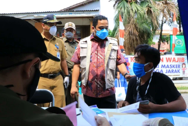 Pemkot Tangerang Tindak Warga Langgar PSBB, Hasil Rapid Test Lima Orang Positif Covid-19