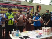 Polresta Bandara Soetta Gelar Pemusnahan Barang Bukti Narkotika