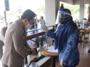 Kapolresta Tangerang Pastikan Penerapan Protokol Kesehatan di Kafe