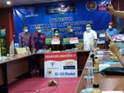PWI Terima Sumbangan 50 Ribu Masker dari Gajah Tunggal Group