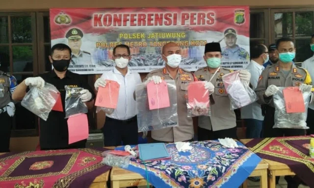 Rekontruksi, Polisi Ungkap Pembunuhan Sadis Suami Terhadap Istri di Tangerang