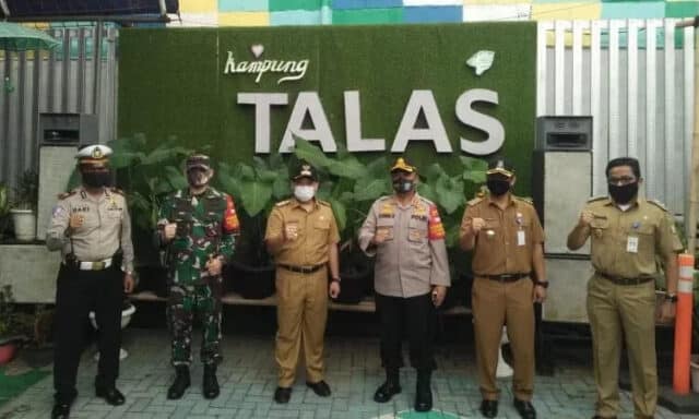 Bersama Wali Kota dan Dandim, Kapolres Metro Tangerang Kota Launcing Kampung Sehat