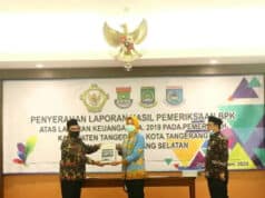 Tangsel Raih WTP Ke-delapan Kalinya