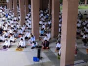 Terapkan Protokol Kesehatan, Pemkot Tangerang Gelar Sholat Jumat di Plasa Puspem
