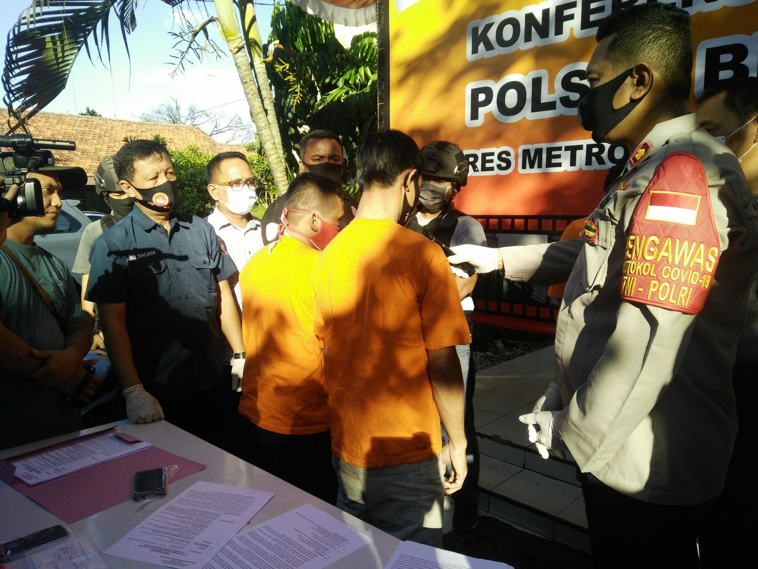 Polisi Ringkus Pencuri dan Penadah Pipa Saluran Air PDAM di Tangerang Bernilai Milyaran