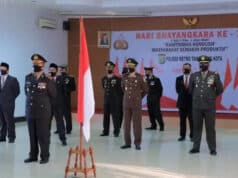 Polres Metro Tangerang Kota Gelar HUT Bhayangkara Ke-74 Secara Virtual Polres Metro Tangerang Kota Gelar HUT Bhayangkara Ke-74 Secara Virtual