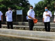 Wali Kota Tangerang Tinjau Lokasi Pembibitan Ikan dan Tanaman Holtikultura