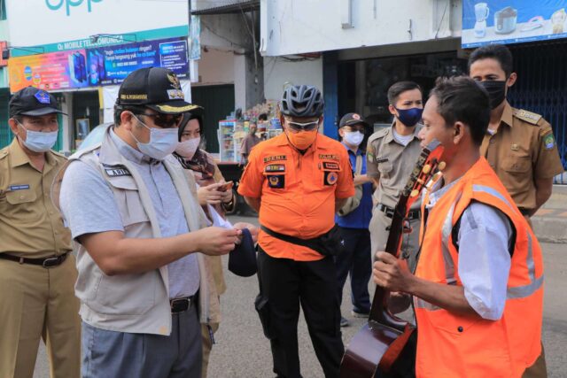 Bina Wilayah Pantau Masyarakat Terapkan Protokol Kesehatan di Kota Tangerang