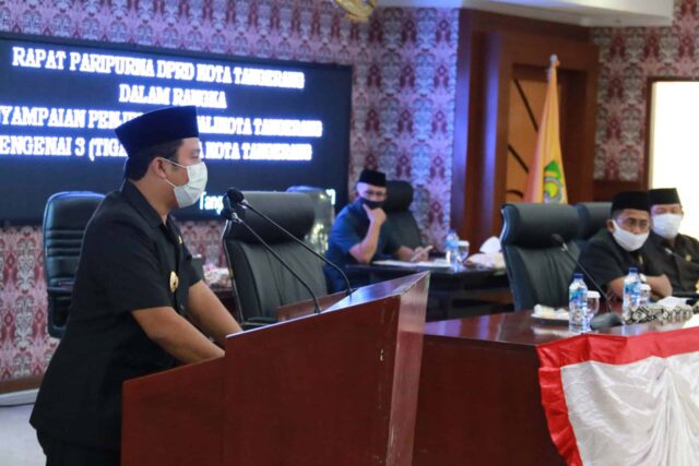 Ini Penjelasan Walikota Tangerang Tentang Raperda Perubahan APBD 2020
