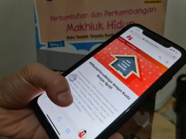 Dukung PJJ, Telkomsel Hadirkan Paket Kuota Belajar 10 GB Senilai Rp 10 Dukung PJJ, Telkomsel Hadirkan Paket Kuota Belajar 10 GB Senilai Rp 10