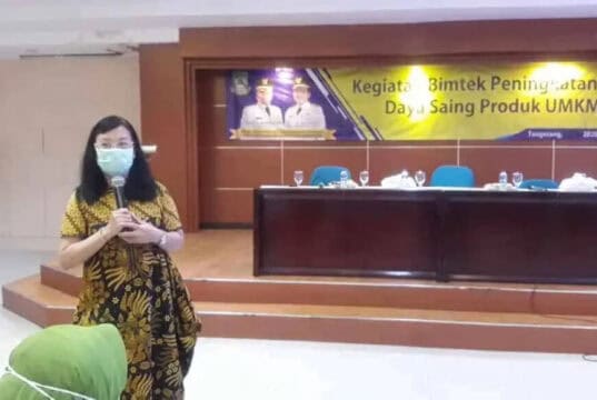 Disperindagkopukm Kota Tangerang Latih UMKM Agar Memiliki Daya Saing