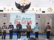 Mendagri Launching Pembagian Jutaan Masker di Kabupaten Kuningan
