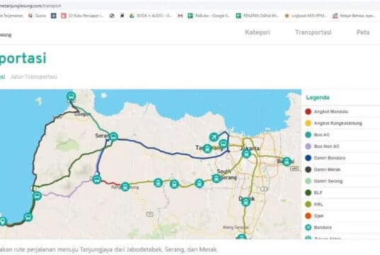 KKN Daring, Mahasiswa UGM Buat Web Transportasi Menuju Tanjung Lesung KKN Daring, Mahasiswa UGM Buat Web Transportasi Menuju Tanjung Lesung