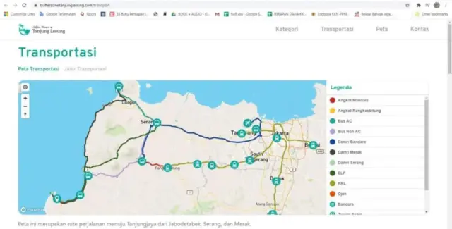 KKN Daring, Mahasiswa UGM Buat Web Transportasi Menuju Tanjung Lesung