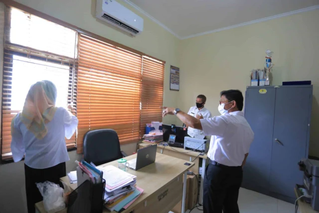 Klaster Perkantoran, Sachrudin Sidak PDAM TB dan Disbudpar Kota Tangerang