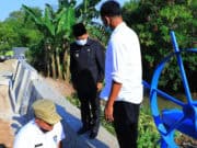 Antisipasi Banjir di Musim Penghujan, Sachrudin Cek Tanggul Kali Angke