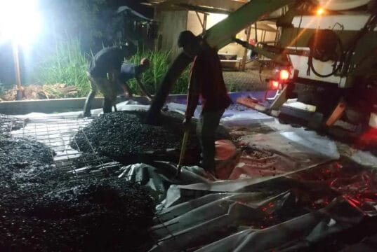 Lanjutan Pembangunan GSG Kitri Bakti Diduga Tidak Sesuai Teknis Pengerjaan
