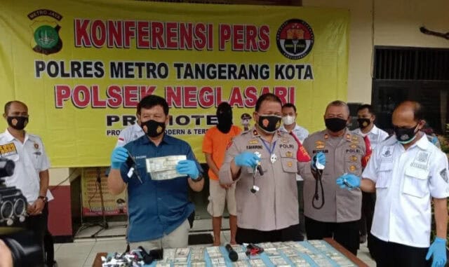Polisi Sita Puluhan Motor Hasil Penipuan dan Penggelapan di Neglasari