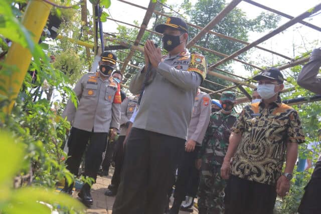 Ketahanan Pangan Binaan Polda Metro Jaya di Jatiuwung Diapresiasi Sachrudin