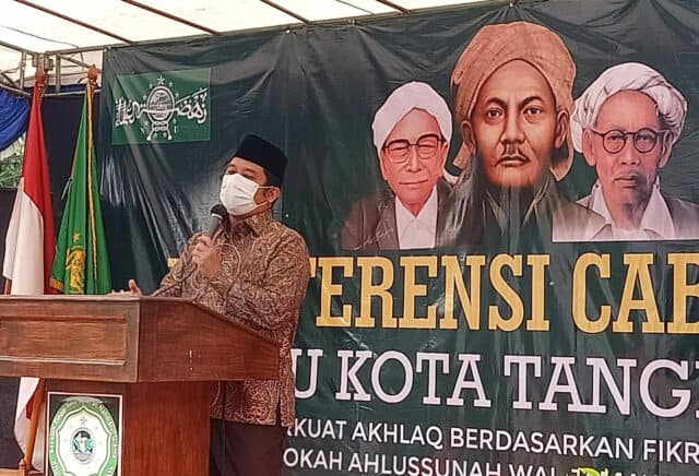 Konfercab PCNU, Walikota Tangerang Ajak Bangun Sinergitas Lintas Organisasi