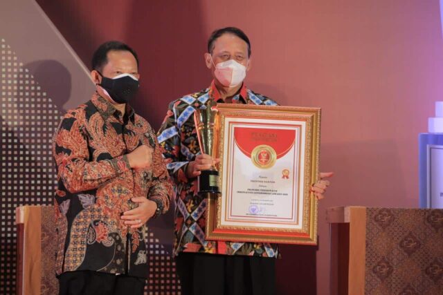 Banten Raih Anugerah Provinsi Terinovatif IGA 2020 Kemendagri