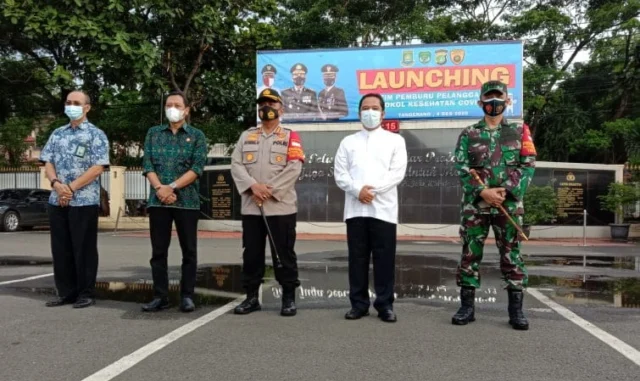 Digelar Serentak Secara Virtual, Polres Metro Tangerang Kota Launching Tim Pemburu Covid-19