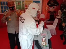 Cegah Covid-19, Polisi Lakukan Rapid Test Antigen Gratis di Rest Area Tol Jakarta-Tangerang