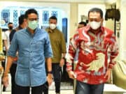 Bertemu Sandiaga, Bamsoet Ajak Kemenparekraf
