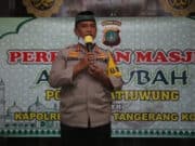 Masjid AT- TAUBAH Polsek Jatiuwung, Kapolres: Bentuk Layanan Rohani Kepolisian