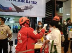 Crisis Center, PMI Kota Tangerang Siagakan 19 Petugas dan Peralatan Pendukung Bantu Proses Evakuasi Korban Pesawat SJY182 Sriwijaya Air SJY 182 Jatuh
