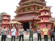 Imlek 2021,  Kapolresta Tangerang Cek Pengamanan dan Prokes di Vibara Caga Sasana