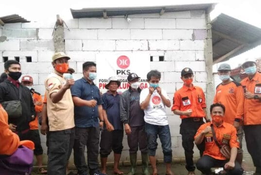 Kades Lemo: Terima Kasih PKS, Setiap Bencana Selalu Hadir Bersama Warga