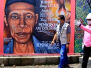 Kampung Pink di Tanah Tinggi, Arief: Cantik Dengan Mural Yang Tematik