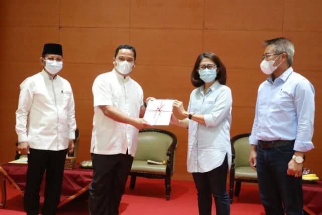 Aset, Pemkot Tangerang Terima 190 Sertifikat Hak Pakai Tanah dari BPN
