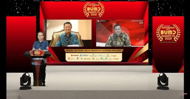 Bank Banten Raih Penghargaan Indonesia Best BUMD Award 2021