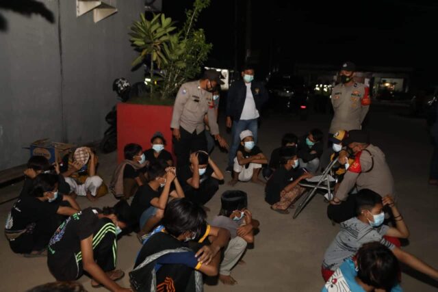 Polresta Tangerang Laksanakan Penyekatan, Amankan 35 Anak Hendak ke PN Jaktim