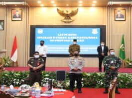 Hadiri Launching Aplikasi E-Perda, Polda Banten Apresiasi Inovasi Pelayanan Pemerintah